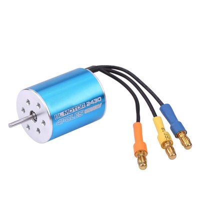 Brushless Motor, 2430 8200KV 4 Poles Electric Motor RC Brushless Racing Motor with 2mm Shaft Fit for 1/16 1/18 RC Model Car Car Model Accessory 8200Kv Brushless Motor 8200Kv