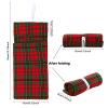 BARWA Doll Christmas Accessory Plaid Sleeping Bag Pajamas for 11.5 inch Doll Xmas Gift view 3