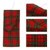 BARWA Doll Christmas Accessory Plaid Sleeping Bag Pajamas for 11.5 inch Doll Xmas Gift view 4