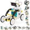 Kidwill 13-in-1 Educational Solar Robot Kit for Kids, STEM Educational Science Toy Solar Power Building Kit Puzzle DIY Assembly Solar Robotic Set for Kids, Teens and Science Lovers, Powered by the Sun view 1
