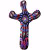 Calypso Studios by First & Main 3" Notre Dame Comforting Clay Pocket Cross view 1