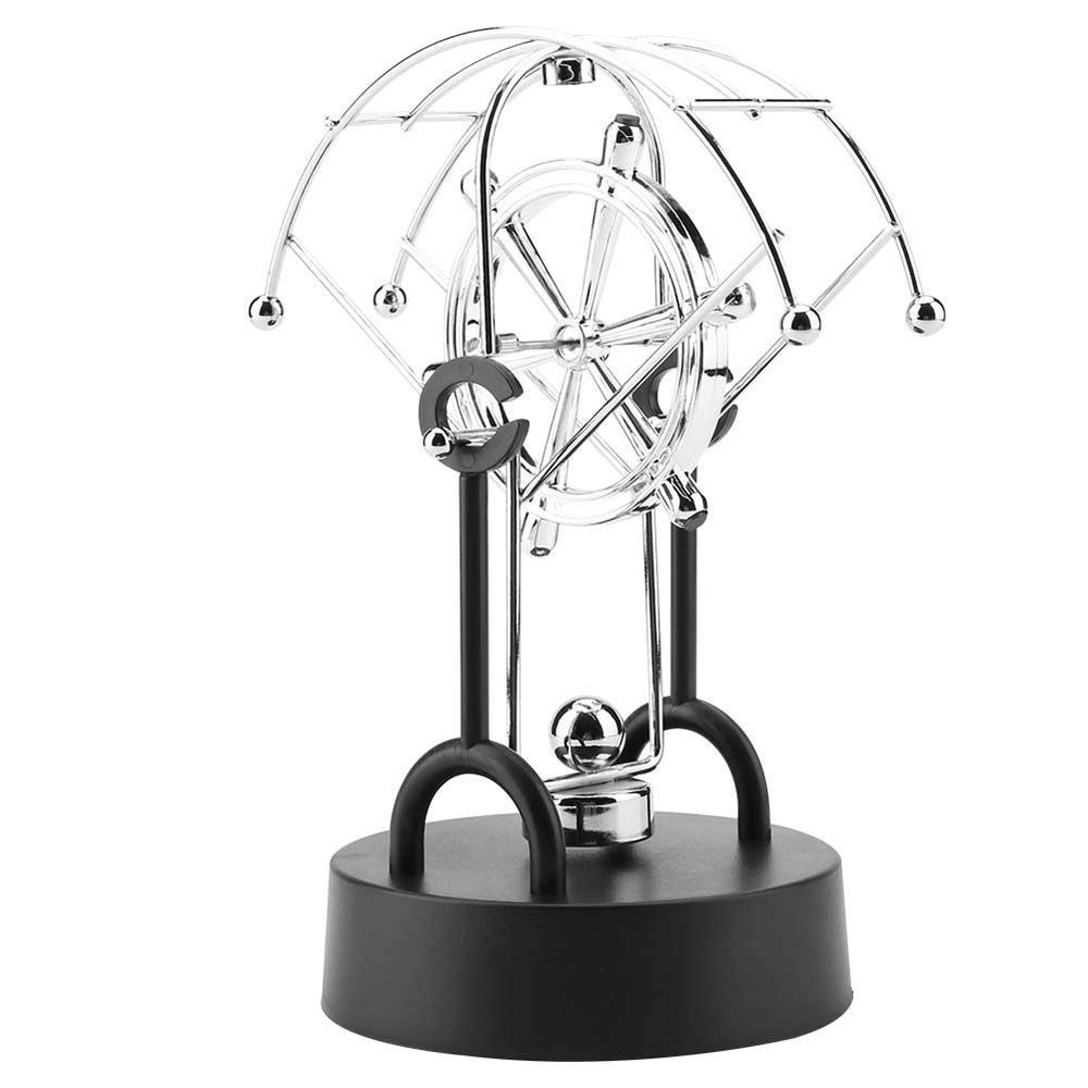 Electronic Perpetual Motion, Bilateral Swinging Physics Toy for Office Home Decor