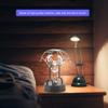 Hztyyier Electronic Perpetual Motion 11 * 20 cm Bilateral Rotation Physical Swing Toy Newton's for Office Home Decoration view 3