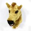 SHENGUS-Mask Halloween Party Novelty Furry Animal Brown Horse Mask Animal Carnival Moving Mouth Masks (Color : Brown) view 2