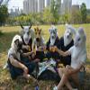 SHENGUS-Mask Halloween Party Novelty Furry Animal Brown Horse Mask Animal Carnival Moving Mouth Masks (Color : Brown) view 4