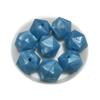 Alenybeby 50pcs 14mm Silicone Polygon Pearl Beads for Pen Silicone Geometric Icosahedron Shape Beads Hexagon Bulk Bead for Keychain DIY Mom Woman Lanyards Craft Jewelry Making view 3