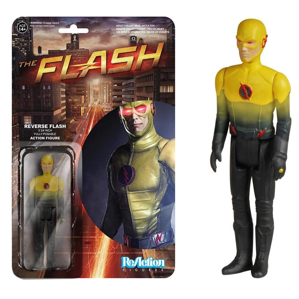 Funko The Flash TV Series 3 3/4" Reaction Action Figure: Reverse Flash