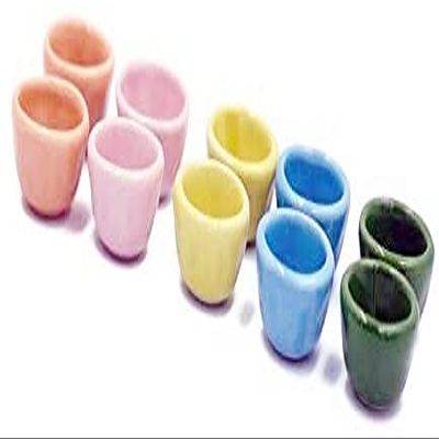 10 Mixed 5 Colour Cearmic Plate Dish Bowl Dollhouse Miniatures Food Kitchen Size M by 1 Shop for You No 36