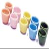10 Mixed 5 Colour Cearmic Plate Dish Bowl Dollhouse Miniatures Food Kitchen Size M by 1 Shop for You No 36 view 1