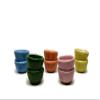 10 Mixed 5 Colour Cearmic Plate Dish Bowl Dollhouse Miniatures Food Kitchen Size M by 1 Shop for You No 36 view 4