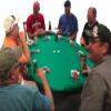 Playezze Felt Poker Table Cover fits Oval/Round Table with Leaf Insert - Made to Order in USA (Green, 42 by 78 inch Oval) view 2