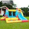AirMyFun Inflatable Bounce House,Bouncy Castle with Air Blower,Play House with Ball Pit,Inflatable Kids Slide,Jumping Castle with Carry Bag(Rocket Theme) view 2