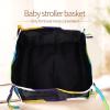 Biitfuu 1Pc Baby Stroller Basket Baby Pushchair Pram Bottom Basket Shopping Storage Case Organizer Bag view 4