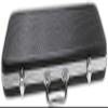 DA VINCI Black ABS Poker Chip Case with 500 Chips Capacity - Upgraded Ding Proof Side Panels view 2