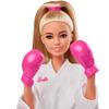 Barbie Olympic Games Tokyo 2020 Karate Doll with Karate Uniform, Tokyo 2020 Jacket, Medal, Helmet, Sparring Gloves and Sandals for Ages 3 and Up view 3