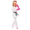 Barbie Olympic Games Tokyo 2020 Karate Doll with Karate Uniform, Tokyo 2020 Jacket, Medal, Helmet, Sparring Gloves and Sandals for Ages 3 and Up view 4