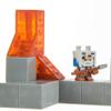 Mattel Minecraft Dungeons Mini Battle Box, with Exclusive Redstone Monstrosity, Valorie Character and Lava Set Piece, Action and Adventure Toy Based on Video Game, Gift for Kids Age 6 and Older view 2