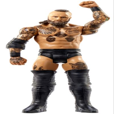 WWE Aleister Black Basic Series #108 Action Figure in 6-inch Scale with Articulation & Ring Gear
