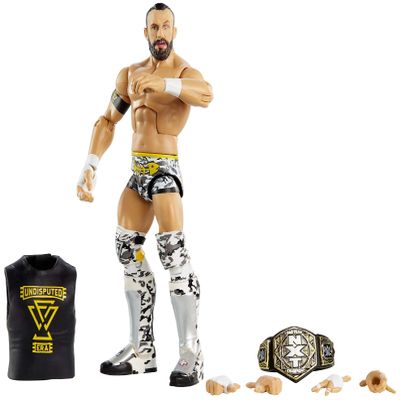 WWE Bobby Fish Elite Series #79 Deluxe Action Figure with Realistic Facial Detailing, Iconic Ring Gear & Accessories