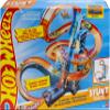 Hot Wheels Sky Crash Tower Track Set, 2.5+ ft / 83 cm High with Motorized Booster, Orange Track & 1 Hot Wheels Vehicle, Race Multiple Cars, Gift for Kids 5 to 10 Years Old & Up view 1
