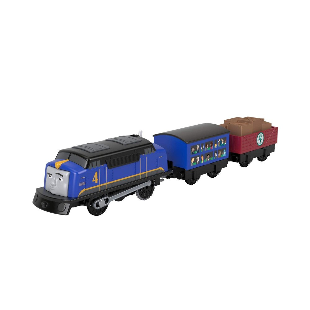 Thomas & Friends TrackMaster Gustavo, motorized toy train engine for toddlers and preschoolers ages 3 years & older