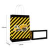 16 PCS Construction Party Goodie Favor Candy Treat Bags for Construction Birthday Party Supplies Construction Theme Party Truck Gift Bags for Kids Boys view 4