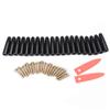 WinSpin Spinning Wheel Red Pointer, Pegs & Nuts Replacement Kit Prize Wheel Replacement Parts for Game Tradeshow Carnival, (20 Pegs, 20 Nuts and 2 Pointers) view 1