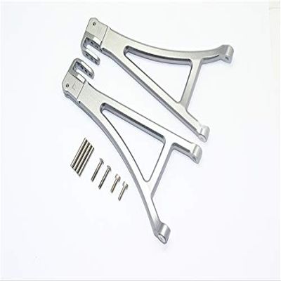 GPM for TRAXXAS-1/10 E-REVO 2.0 VXL 86086-4 Aluminum Front Lower Suspension ARM -10PC Set (Gray)