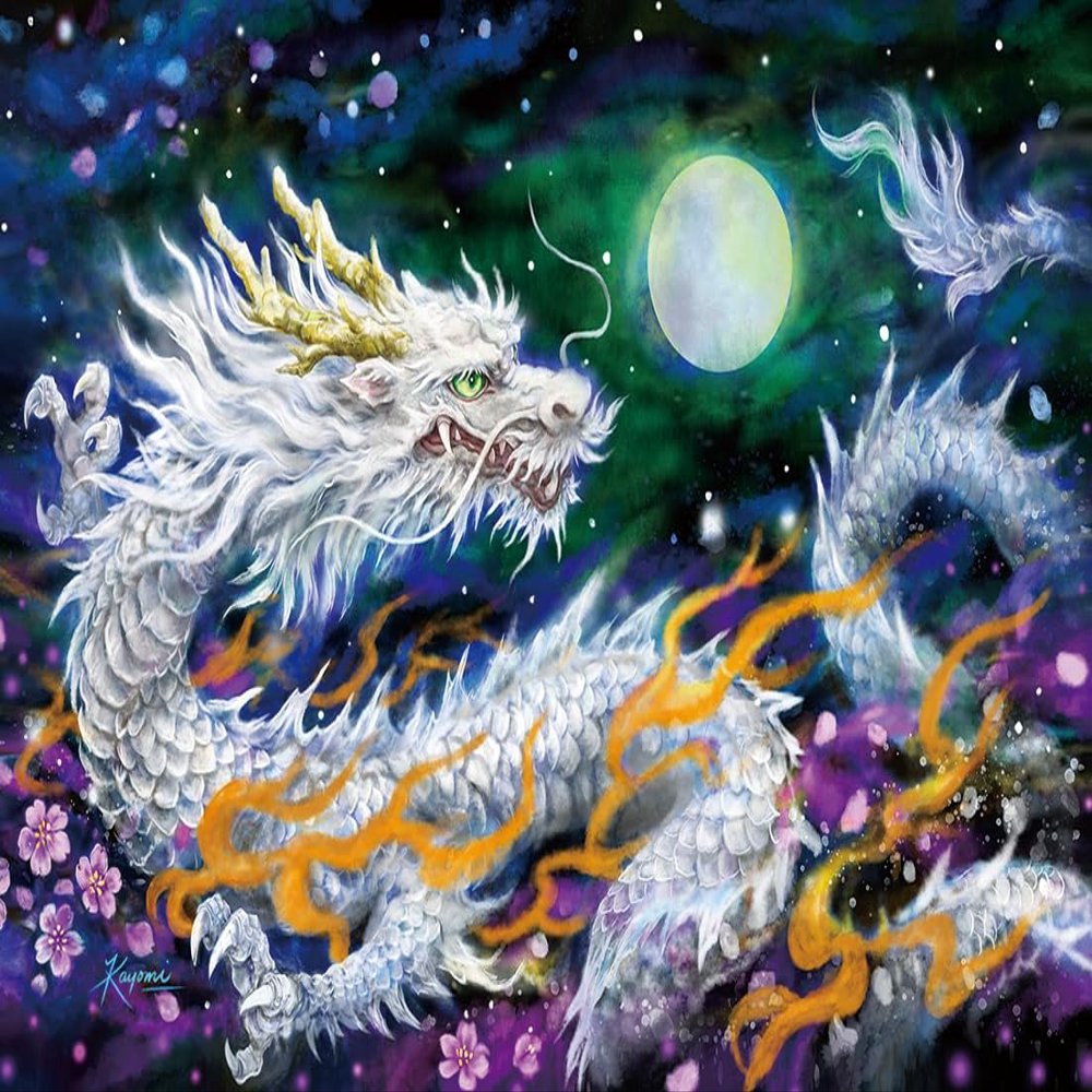 EPOCH 1000 Piece Jigsaw Kayomi Harai Bright HakuRyuzu (50x75cm)