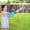 ArtCreativity Bubble Leaf Blower for Toddlers, with 3 Bottles of Bubble Solution and 3 Wands, Fun Bubbles Blowing Machine Toys for Kids, Great Birthday Gift for Boys and Girls, Blue & Green view 2
