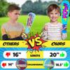 ArtCreativity 20 Inch Pow Inflatable Baseball Bats (Pack of 12) Baseball Goodie Bags Favors, Superhero Birthday Boy Party Favors, Carnival Party Prizes, Toddler Outdoor Toys, Fun Summer Toys for Kids view 2