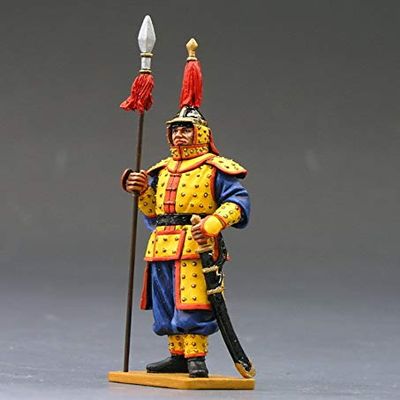 King & Country Imperial China IC012 Standing Guard with Spear 1:30 Scale Pewter