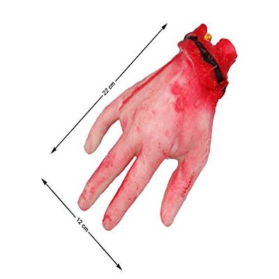 ATOSA Halloween bloody hand 20 x 12cm