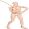 INSO Body-kun Action Figure Set, Action Figure Models for Artists, 5.9 Inch (Skin) view 3