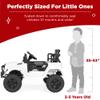Best Choice Products 12V Kids Electric Vehicle Toy Ride On Car with Parent Remote Control for Toddlers, Seat Harness, 61 lbs Weight Capacity, Locking Doors, Spring Suspension, Bluetooth - White view 4