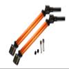 GPM Upgrades Aluminum Body & Steel Joint Adjustable F/R CVD for 1/10 E-Revo VXL Rushless (86086-4) RC Cars (Orange) view 1