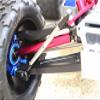 GPM Upgrades Aluminum Body & Steel Joint Adjustable F/R CVD for 1/10 E-Revo VXL Rushless (86086-4) RC Cars (Black) view 2
