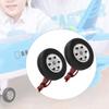 Dilwe RC Wheel Brake System, 65mm Rubber Tires Wheel Brake Remote Control Wheel Brake with 4mm Axle Shaft view 3