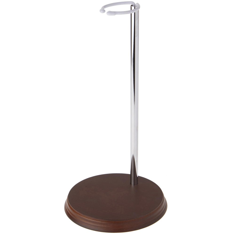 Bard's 54-0055 Chrome and Wood Doll Stand, Fits 22 to 32 inch Slim Waist Dolls, Waist is 1.75 to 2.25 inches Wide, Pack of 6