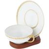 Bard's Walnut MDF Cup and Saucer Stand, 4.25" H x 4" W x 5" D, Pack of 6 view 4