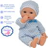 11 inch Soft Body Boy Baby Doll in Gift Box - Doll Pacifier Included -Toy Dolls for Boys and Toddlers view 3