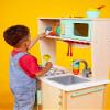 B. toys  Mini Chef Kitchenette  Pretend Play Wooden Play Kitchen  Kitchen for Kids  Kitchen Play Set & Accessories  (20+ Pieces)  3+ Years view 2
