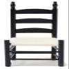 Classics by Handley Dollhouse Miniature Shaker Side Chair, Black view 1
