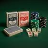Bey-Berk Personalized Mason 200-Chip Leather Poker Set (Black), 11.5g Clay Composite Chips with Playing Cards and Dice in 12" x 8" x 2.75" Case view 4
