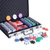 Poker Chip Set - 300PCS Poker Chips with Aluminum Case, 11.5 Gram Chips for Texas Holdem Blackjack view 1