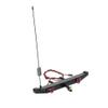 GoolRC RC Car Metal Rear Bumper with 2 LED Light Antenna Tail Hook for TRX-4 RC4WD Axial SCX10 Car view 3