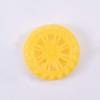 MroMax 30x8mm RC Cars Wheels, 4Packs Yellow Toys Wheels, 2mm Dia Shaft Plastic Model Wheels for DIY Toy, RC Car, Truck, Boat and Helicopter Model Part view 3
