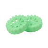 MroMax 30x8mm RC Cars Wheels, 2Packs Green Toys Wheels, 2mm Dia Shaft Plastic Model Wheels for DIY Toy, RC Car, Truck, Boat and Helicopter Model Part view 1
