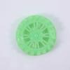 MroMax 30x8mm RC Cars Wheels, 2Packs Green Toys Wheels, 2mm Dia Shaft Plastic Model Wheels for DIY Toy, RC Car, Truck, Boat and Helicopter Model Part view 2
