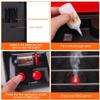 Kids Play Food Grill with Pretend Smoke Sound Light Kitchen Playset BBQ Accessories Camping Cooking Set Barbecue Toddler Girl Boy Toy 2 3 4 5 6 Year Old 4-8 Birthday Kid Toy Idea view 3